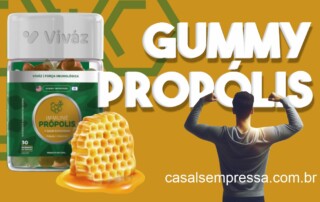 Gummy Immune Própolis da Viváz Nutrition Defesa natural para um corpo