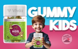 Gummy Kids da Viváz Nutrition Sabor e nutrição para os pequenos!