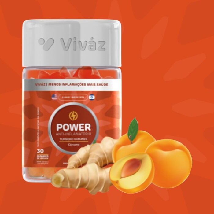 Gummy Power Anti-Inflamatório Viváz Nutrition