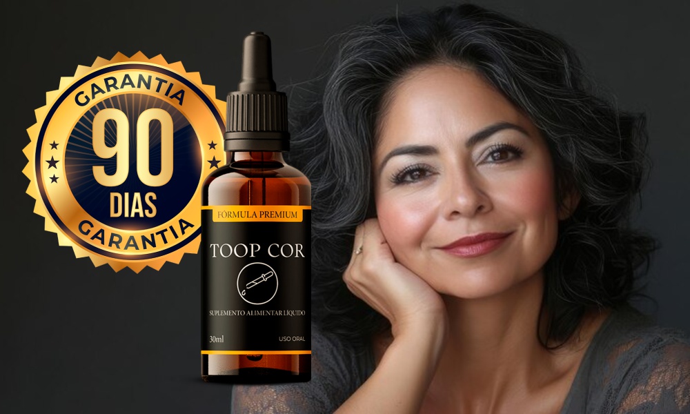 Toop Cor - Produto Elimina Fios Brancos Naturalmente