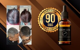 Toop Cor - Produto para Tratar Queda de Cabelo e Fios Brancos